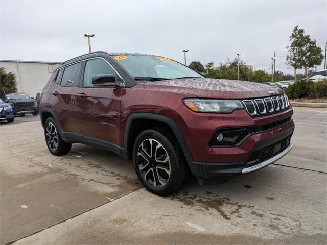 used 2022 Jeep Compass car, priced at $19,995