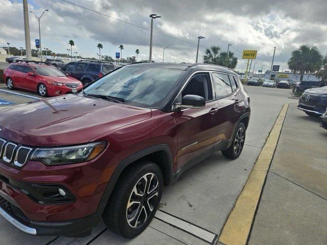 used 2022 Jeep Compass car, priced at $22,691