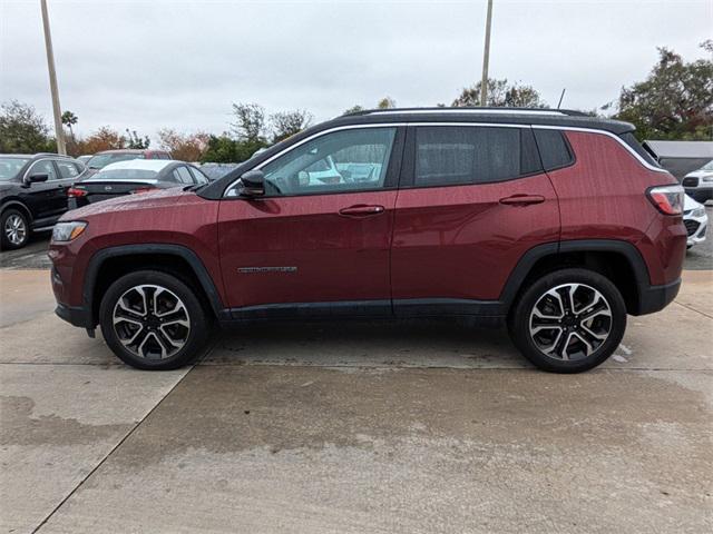 used 2022 Jeep Compass car, priced at $19,995