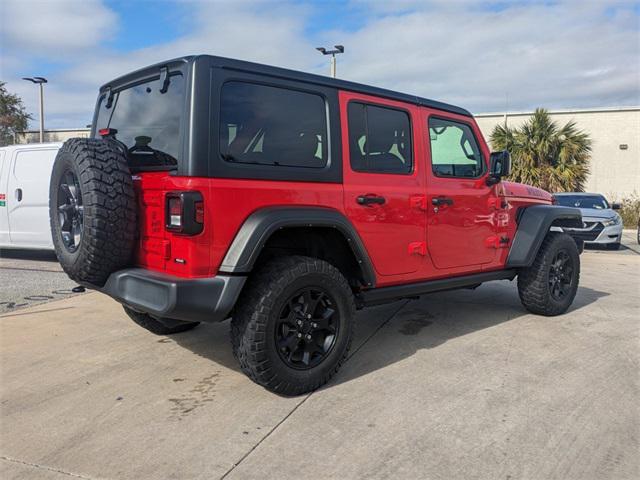 used 2022 Jeep Wrangler Unlimited car, priced at $29,993