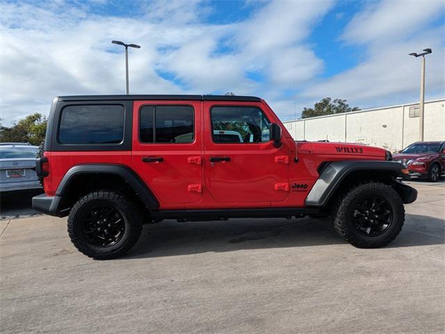 used 2022 Jeep Wrangler Unlimited car, priced at $29,993