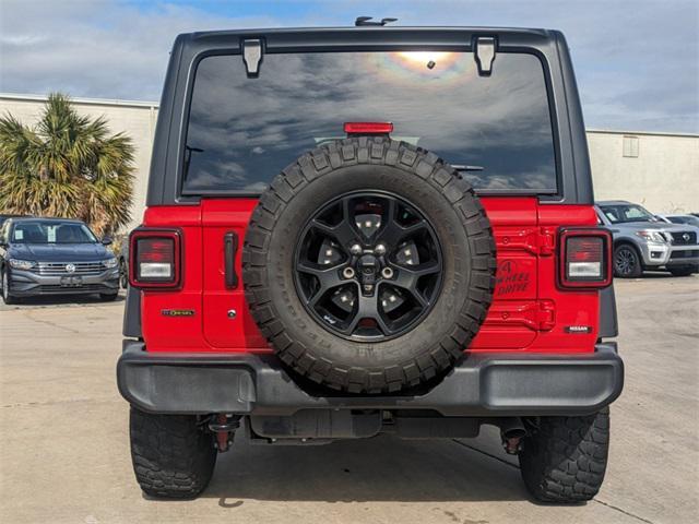 used 2022 Jeep Wrangler Unlimited car, priced at $29,993