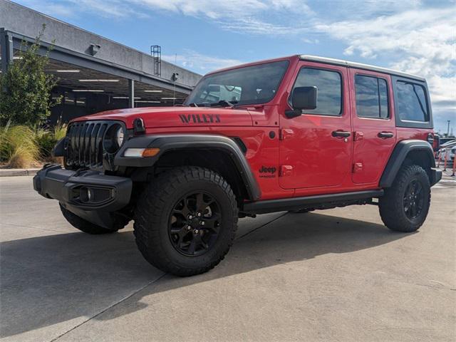 used 2022 Jeep Wrangler Unlimited car, priced at $29,993