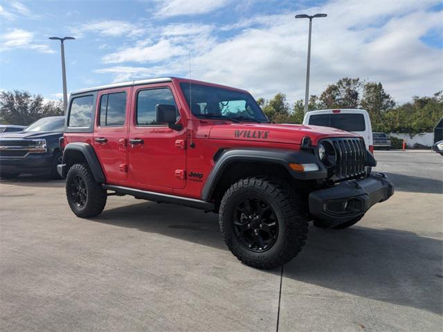 used 2022 Jeep Wrangler Unlimited car, priced at $29,993