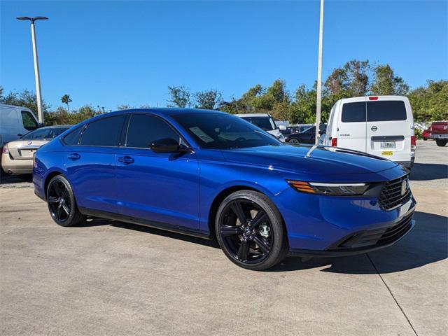 used 2024 Honda Accord Hybrid car, priced at $30,891