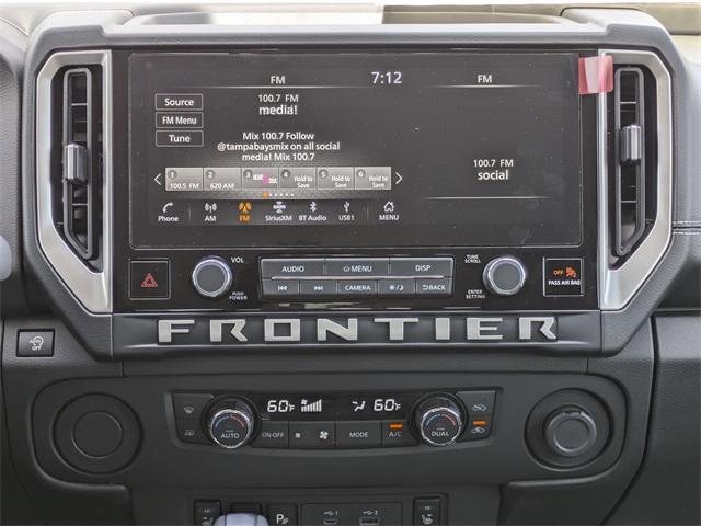 new 2025 Nissan Frontier car, priced at $35,060