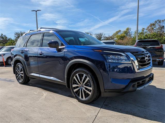 new 2025 Nissan Pathfinder car, priced at $45,197