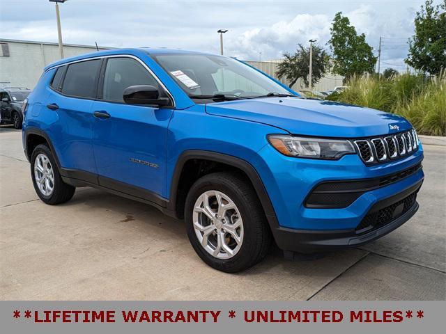 used 2024 Jeep Compass car, priced at $20,541