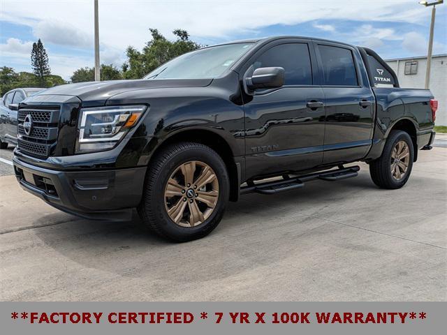 used 2024 Nissan Titan car, priced at $36,754