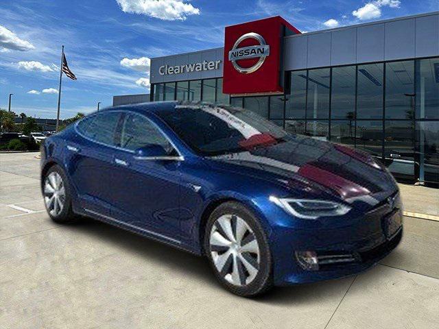 used 2021 Tesla Model S car, priced at $34,992