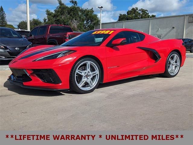 used 2024 Chevrolet Corvette car, priced at $58,999