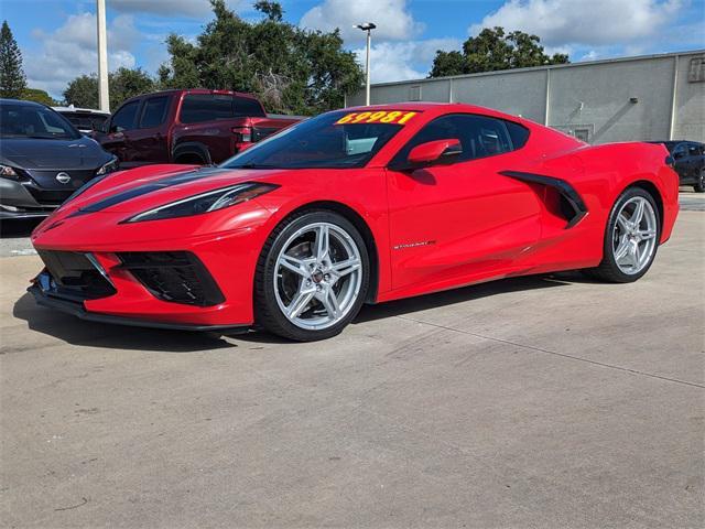 used 2024 Chevrolet Corvette car, priced at $61,952
