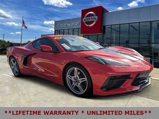 used 2024 Chevrolet Corvette car, priced at $58,999