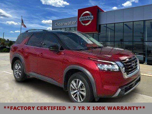 used 2022 Nissan Pathfinder car, priced at $30,992