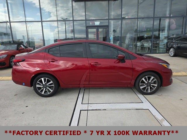 used 2025 Nissan Versa car, priced at $18,581