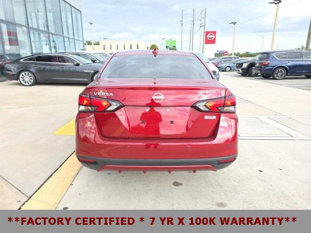 used 2025 Nissan Versa car, priced at $18,581