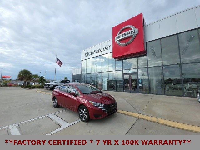 used 2025 Nissan Versa car, priced at $18,581