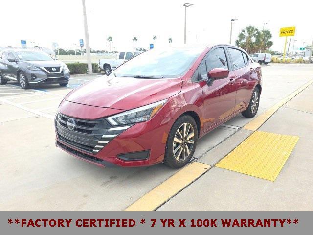 used 2025 Nissan Versa car, priced at $18,581