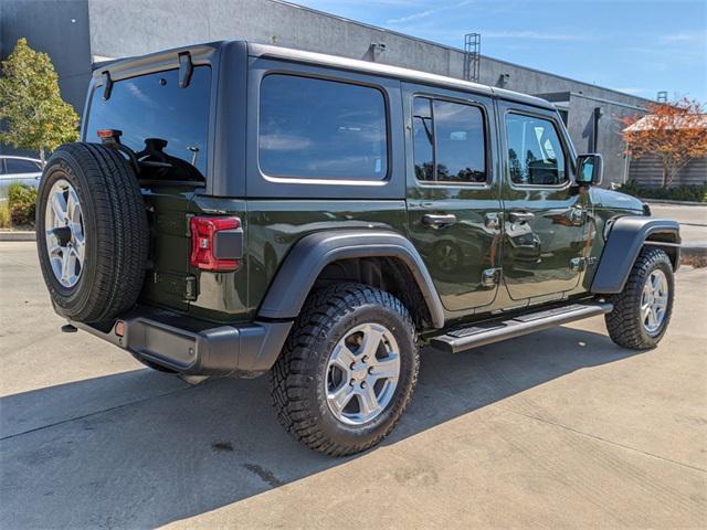 used 2021 Jeep Wrangler Unlimited car, priced at $27,593