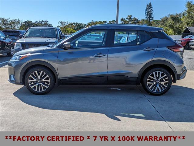used 2021 Nissan Kicks car, priced at $17,592