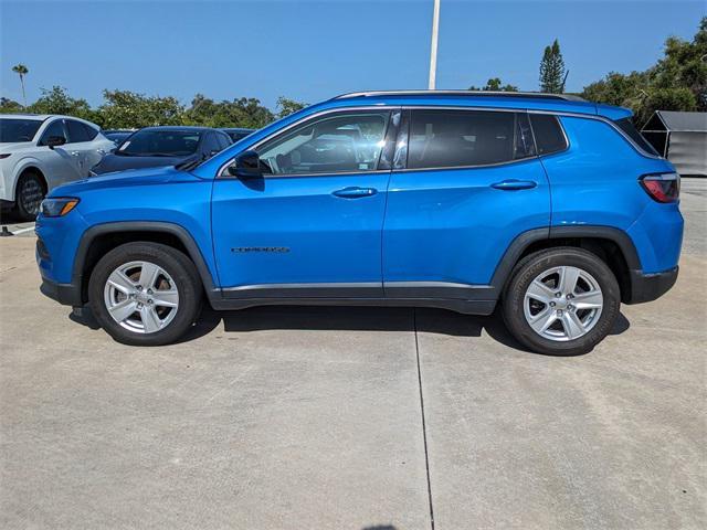 used 2022 Jeep Compass car, priced at $15,891
