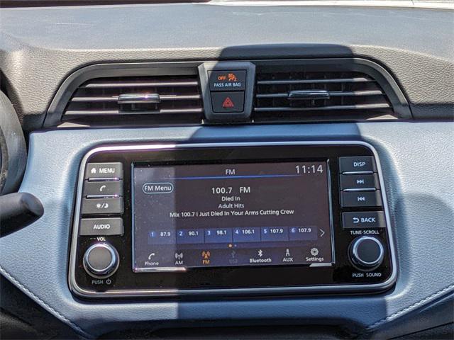 new 2025 Nissan Versa car, priced at $19,093