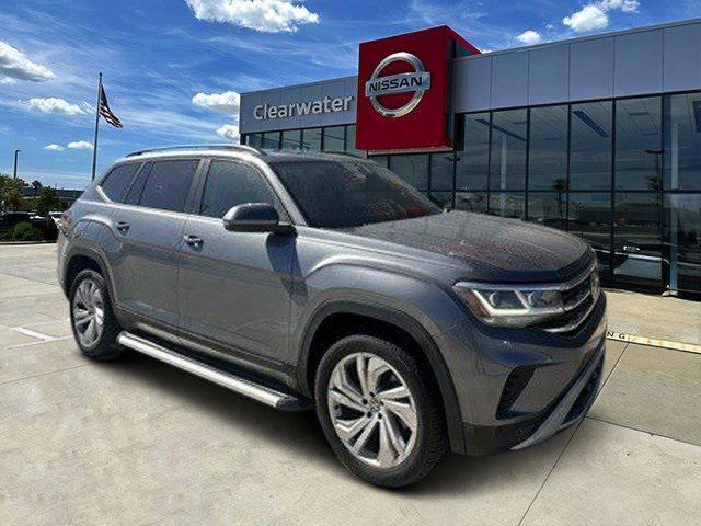 used 2021 Volkswagen Atlas car, priced at $25,584