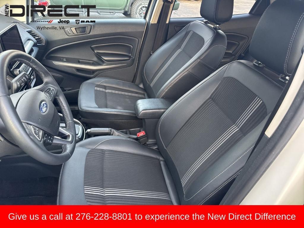 used 2021 Ford EcoSport car, priced at $16,486