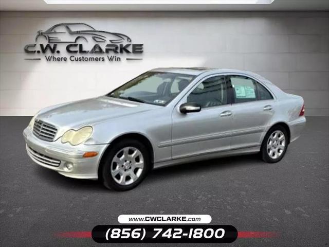 used 2005 Mercedes-Benz C-Class car, priced at $3,911