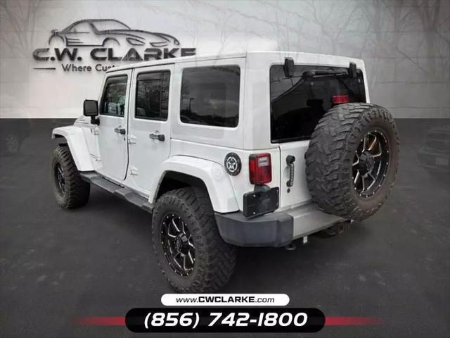 used 2015 Jeep Wrangler Unlimited car, priced at $18,999