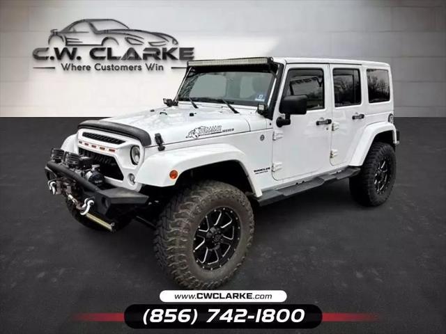 used 2015 Jeep Wrangler Unlimited car, priced at $18,999