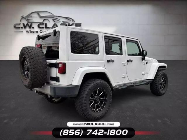 used 2015 Jeep Wrangler Unlimited car, priced at $18,999