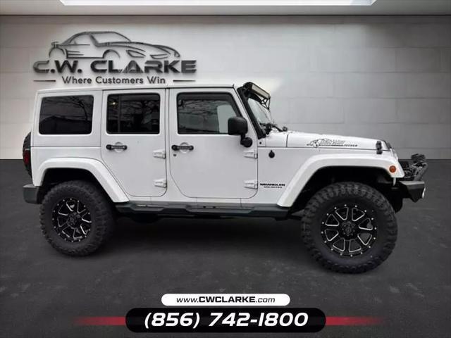 used 2015 Jeep Wrangler Unlimited car, priced at $18,999