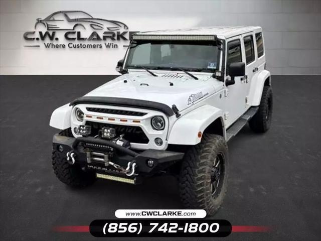 used 2015 Jeep Wrangler Unlimited car, priced at $18,999