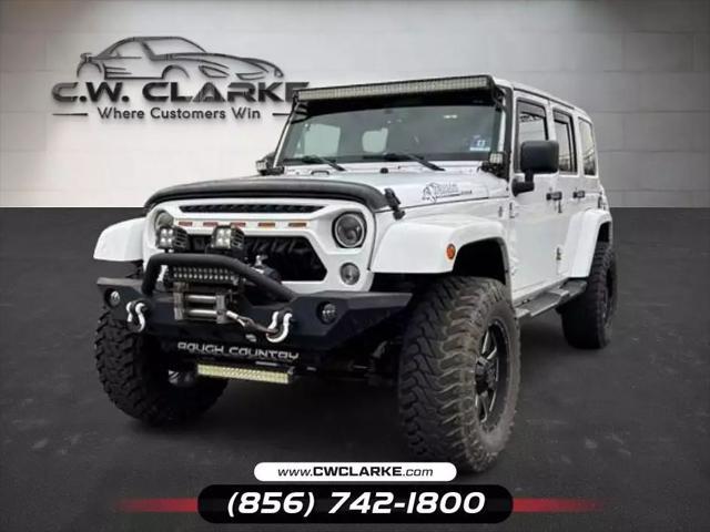 used 2015 Jeep Wrangler Unlimited car, priced at $18,999