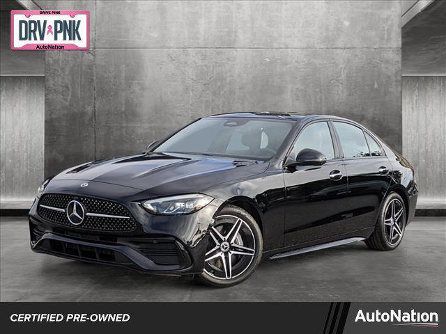 used 2024 Mercedes-Benz C-Class car, priced at $43,777