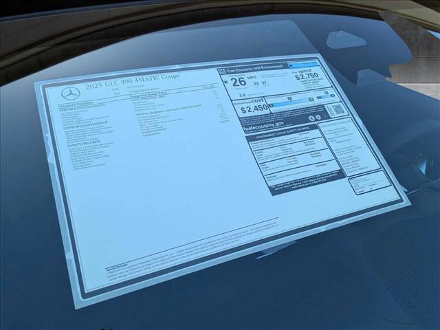 new 2025 Mercedes-Benz GLC 300 car, priced at $63,970