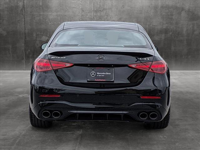 new 2024 Mercedes-Benz AMG C 43 car, priced at $72,140
