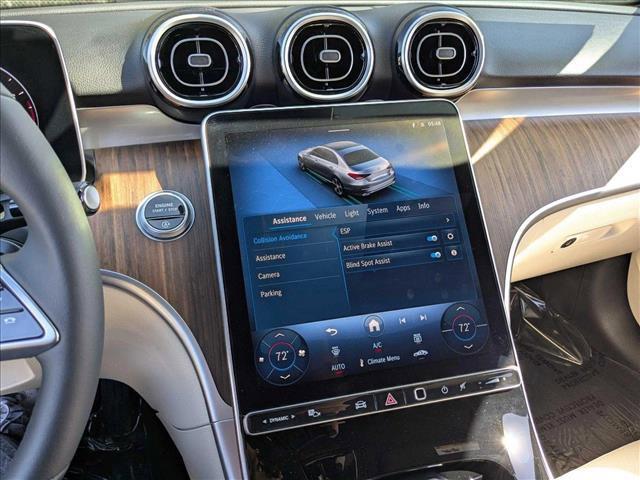 new 2025 Mercedes-Benz C-Class car, priced at $52,270