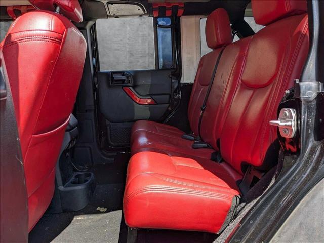 used 2017 Jeep Wrangler Unlimited car, priced at $23,891