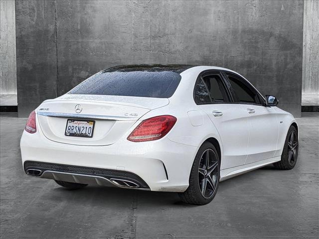 used 2017 Mercedes-Benz AMG C 43 car, priced at $27,971