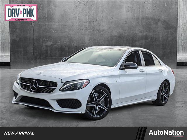 used 2017 Mercedes-Benz AMG C 43 car, priced at $27,971