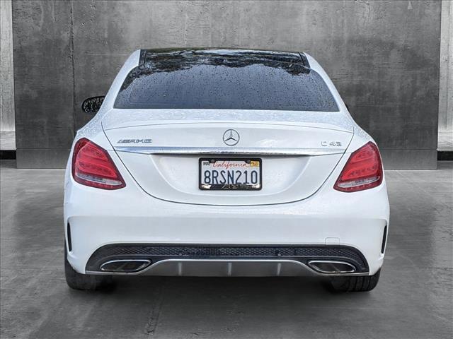 used 2017 Mercedes-Benz AMG C 43 car, priced at $27,971