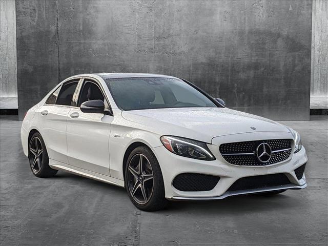 used 2017 Mercedes-Benz AMG C 43 car, priced at $27,971