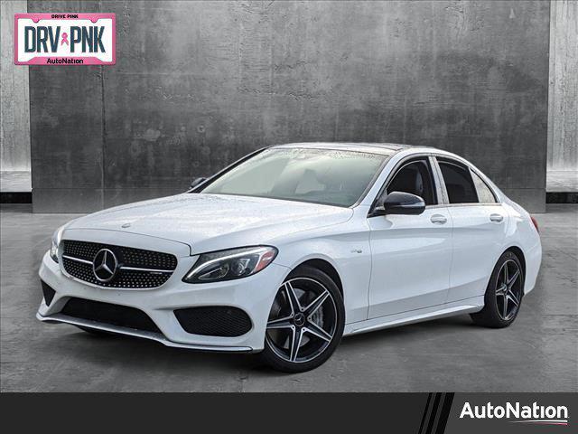 used 2017 Mercedes-Benz AMG C 43 car, priced at $27,971