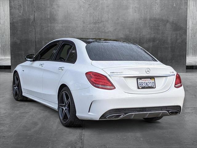 used 2017 Mercedes-Benz AMG C 43 car, priced at $27,971