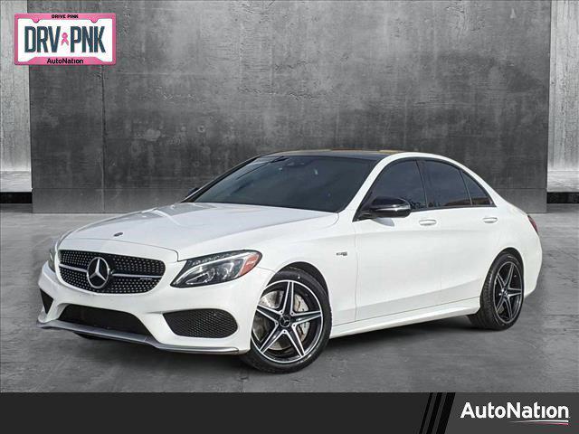 used 2017 Mercedes-Benz AMG C 43 car, priced at $27,971