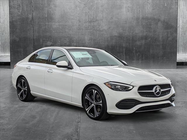 new 2025 Mercedes-Benz C-Class car, priced at $51,685