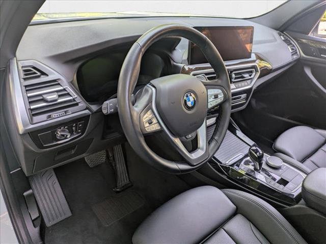 used 2023 BMW X3 car, priced at $34,950