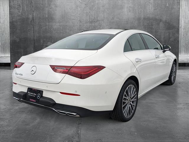 new 2025 Mercedes-Benz CLA 250 car, priced at $45,710